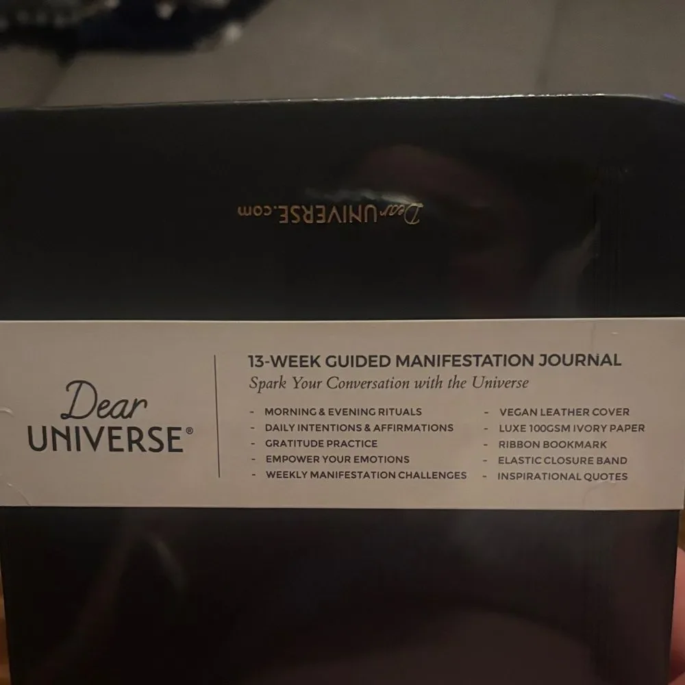 Dear Universe - 13-Week Guided Manifestation Journal presented by Sarah Prout
